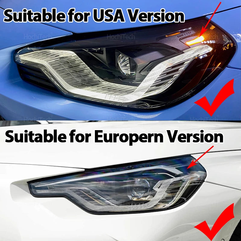 Carte Angel Eye LED jaune pour BMW G87 G42 M2 218i 220i 230i