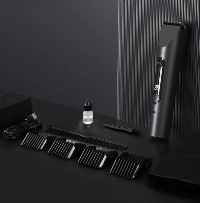 🟠 2023 Xiaomi Mijia Ασύρματο επαγγελματικό κόψιμο τρίχας κοπής κόπτη κόπτη Titanium Blade Trimmer για Men Electric Shaver