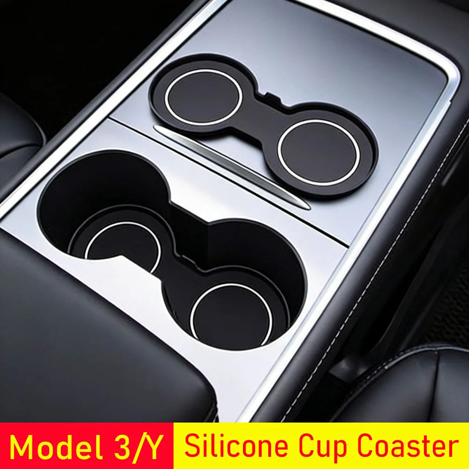 Center Console Mat Silicone Anti-Scratch For Tesla Model 3 Y Juniper 2025