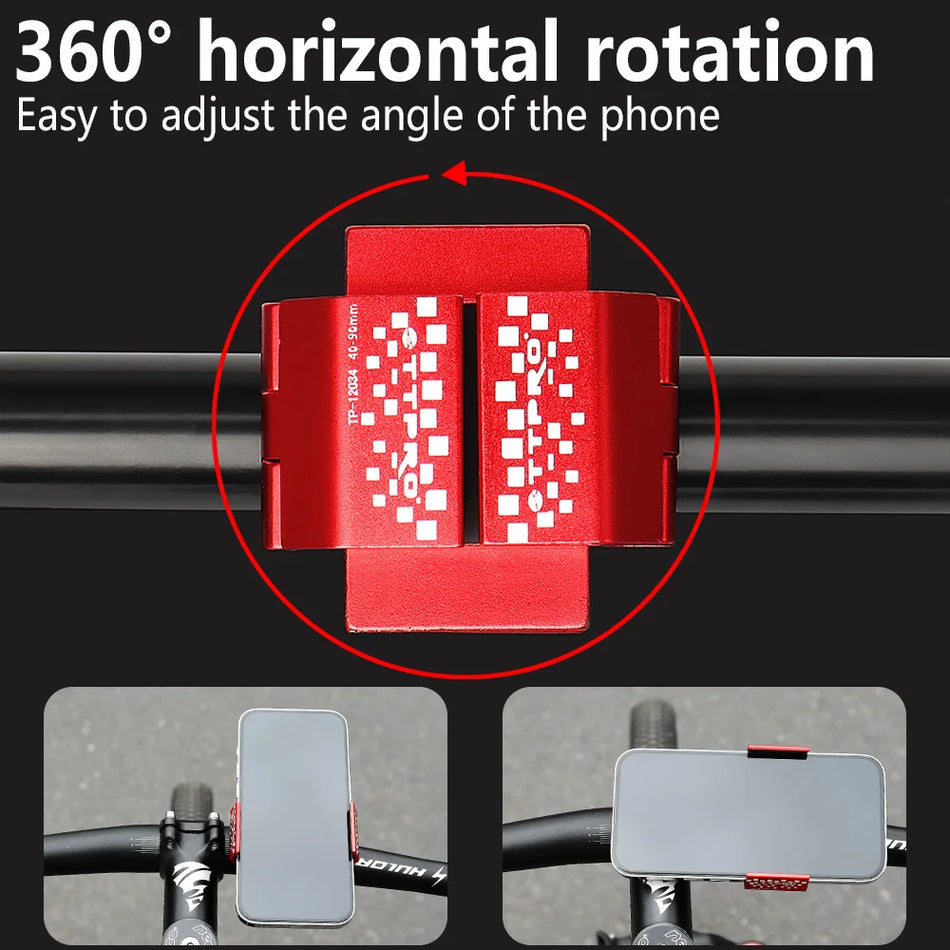 Βάση Κινητού Ποδηλάτου Περιστρεφόμενη 360° με Κατασκευή από Κράμα