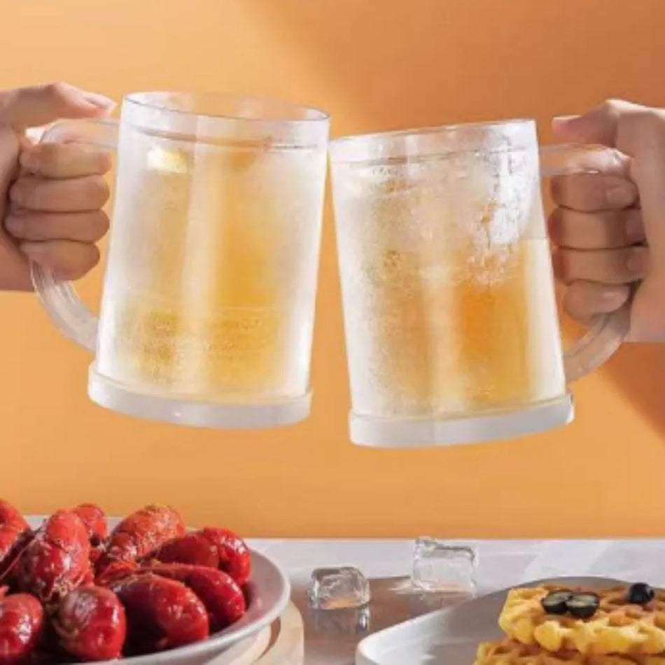 Summer Double-Layer Ice Cups - 250ml Keeps Drinks Cold