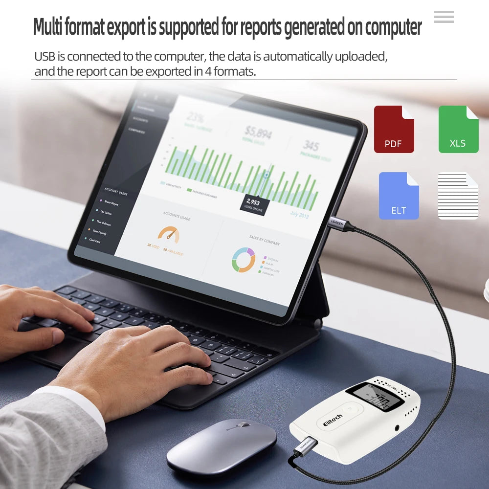 RC-4 Mini Temperature Data Logger &ndash; 16000 Points Capacity