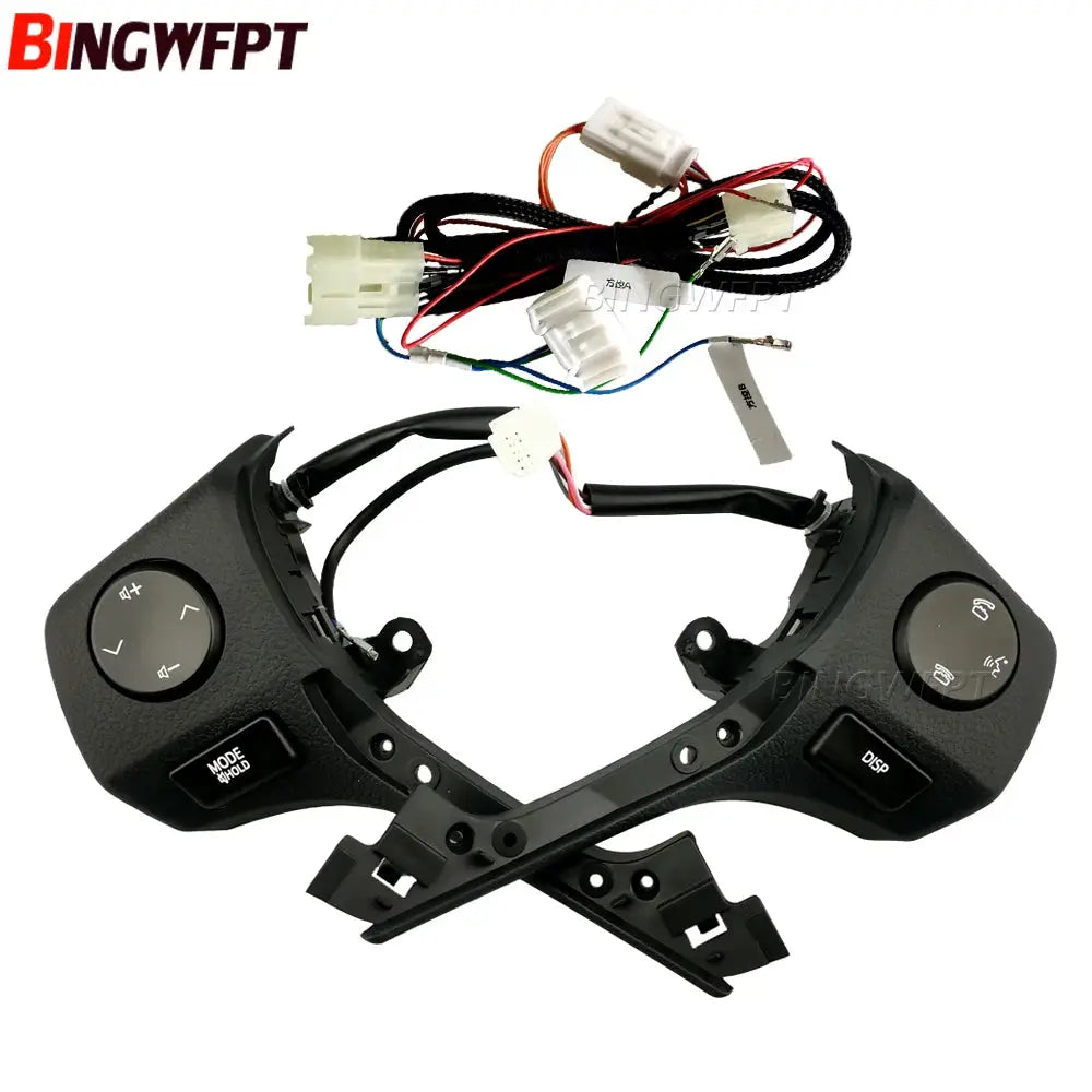 Steering Wheel Switch Audio Bluetooth Control Button with U-frame 84250-02560 For TOYOTA RAV4 Corolla 14-18 For Yaris 18-22 by InterCyprus Trading Ltd