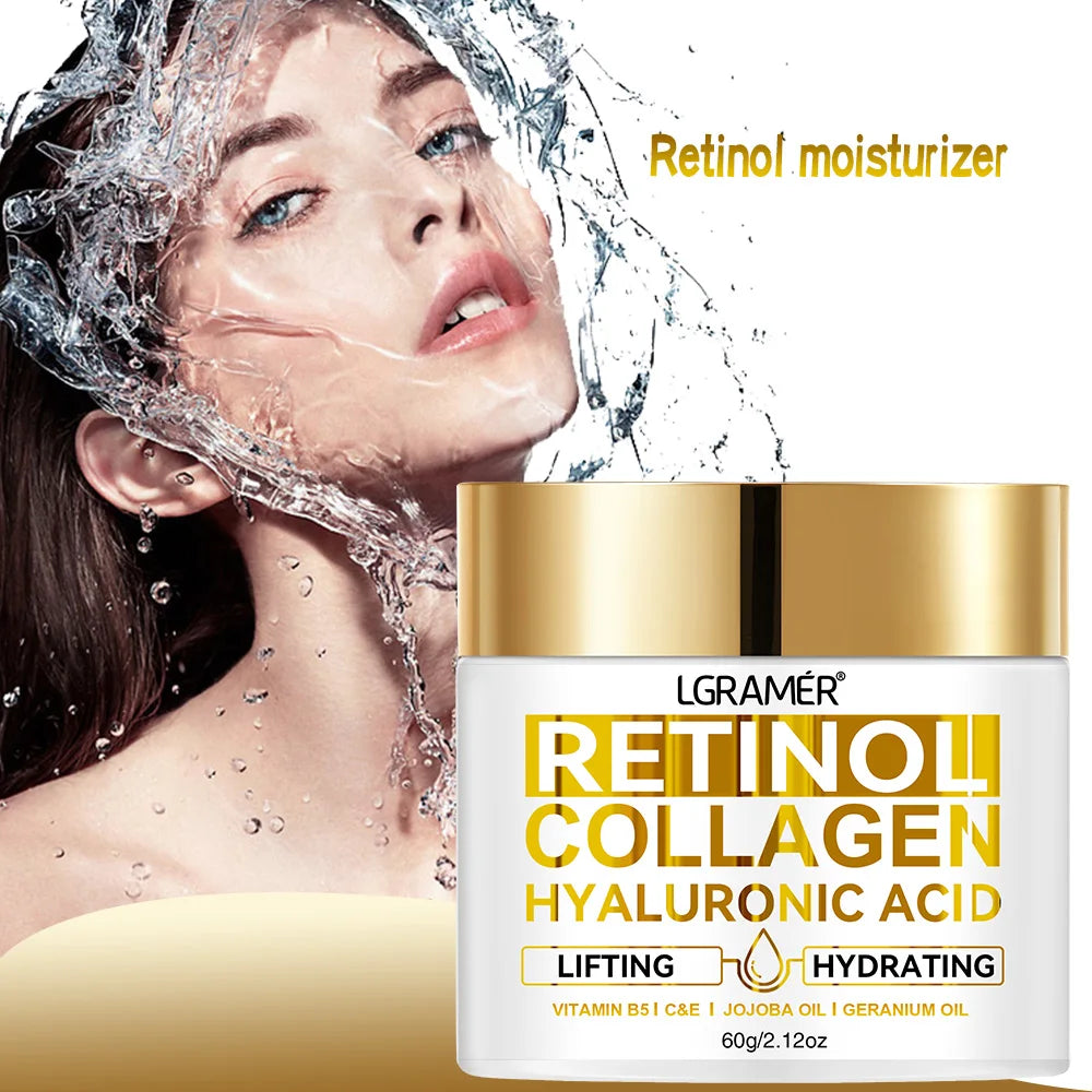 Retinol Anti-Aging Moisturising Face Cream with Hyaluronic Acid