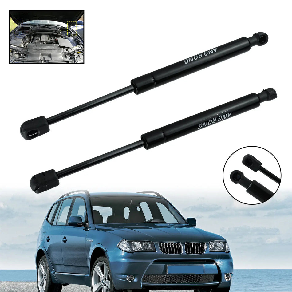 BMW E83 X3 için Katı Çelik Ön Kaput Asansör Gaz Amortisörleri