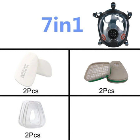 AnruiGe 6800 Gas Mask &ndash; Exceptional Chemical Fire Protection Suit 2
