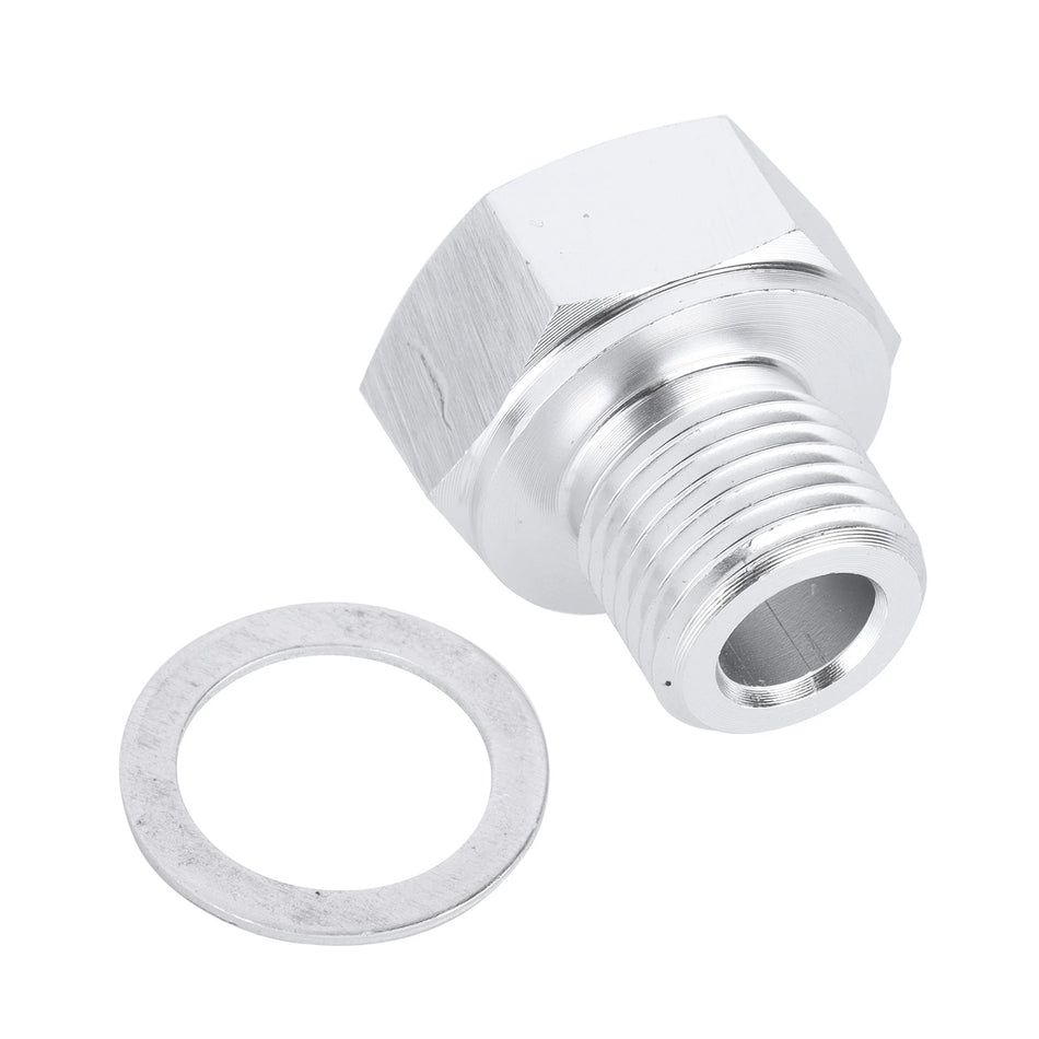 Adaptor de racordare NPT 1/8 Femelă la M12X1.5 Mascul, Aluminiu