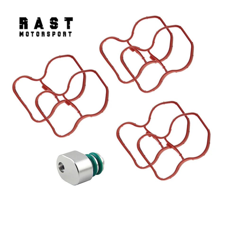 Kit de reparación de tapones para aletas de remolino de aluminio para BMW N57 N57S E90 E91 E92 E93 F07 F10 F11