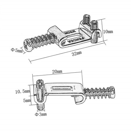 Miwayer 6 Pack Roller Bridge Saddles System - Stable Fit