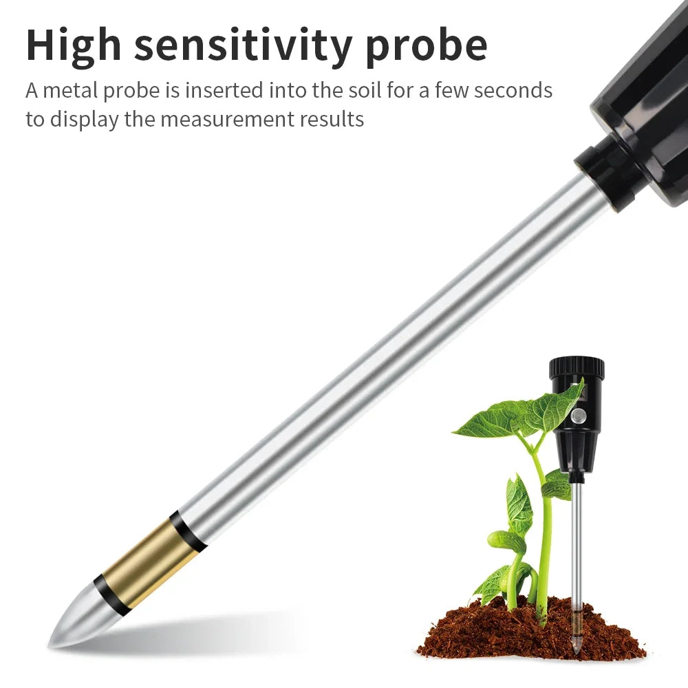 2 In 1 Soil Moisture PH Meter &ndash; Metal Sensor Probe