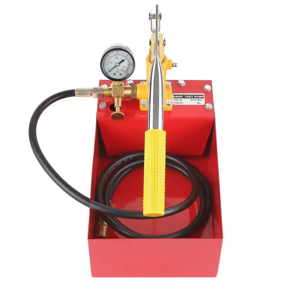 Hydrostatisk Trycktestpump 25 Bar 5L Tank Manuell Kit