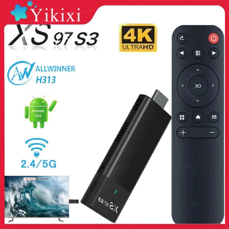 TV Stick Android 10.0 Smart TV Box &ndash; 4K HDR With Remote 2GB 8GB