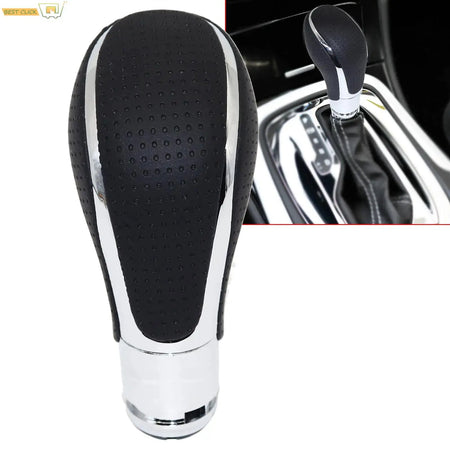 For Opel Astra J Gear shift knob Stick Lever Pen Handle Leather Black Insignia Meriva 2011 2012 2013 2015 2017 Replacement Parts by InterCyprus Trading Ltd