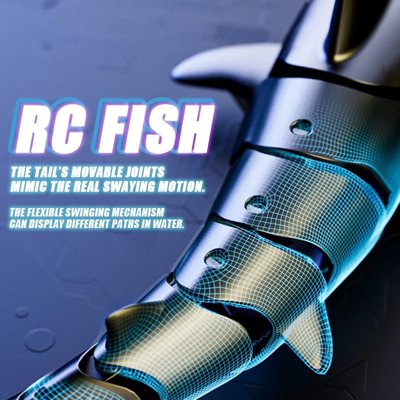 Smart RC Shark Remote Control Toy &ndash; Water Spraying Bath Toy