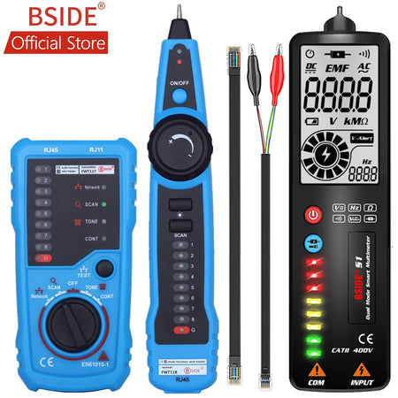 BSIDE FWT11 Tone Generator And Probe Kit &ndash; Cable Tracer FWT11 with S1 New / CHINA