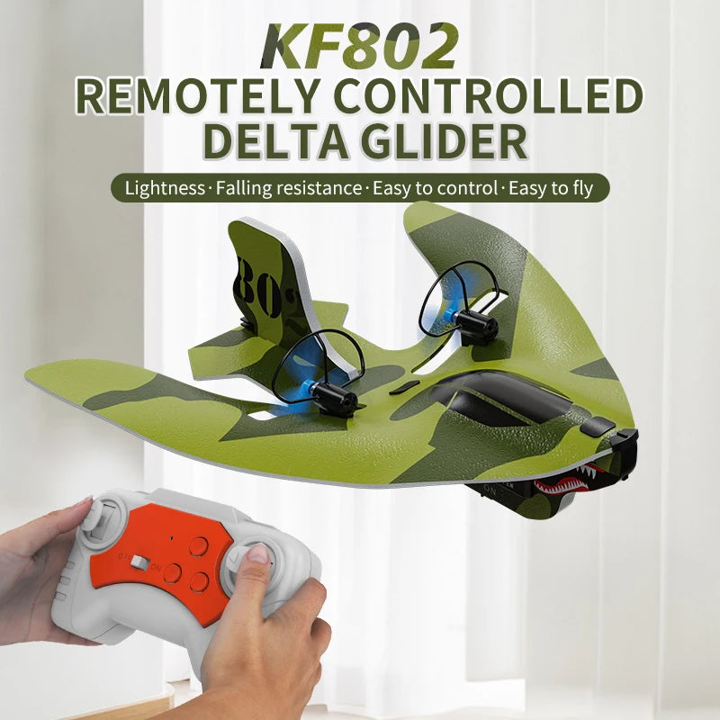 MX208K Remote Control Stunt Plane with Lights - Perfect for Indoor and Outdoor Fun