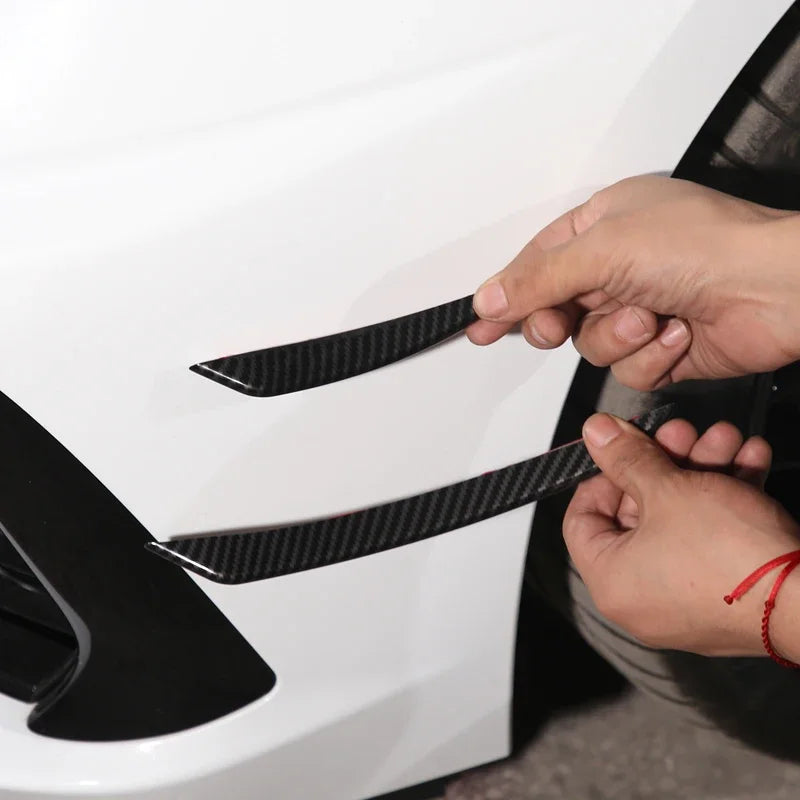 Para-choques dianteiro em fibra de carbono ABS Chevrolet Corvette C8