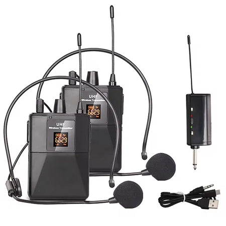 Wireless Lavalier Mic With Transmitter &ndash; LED Display