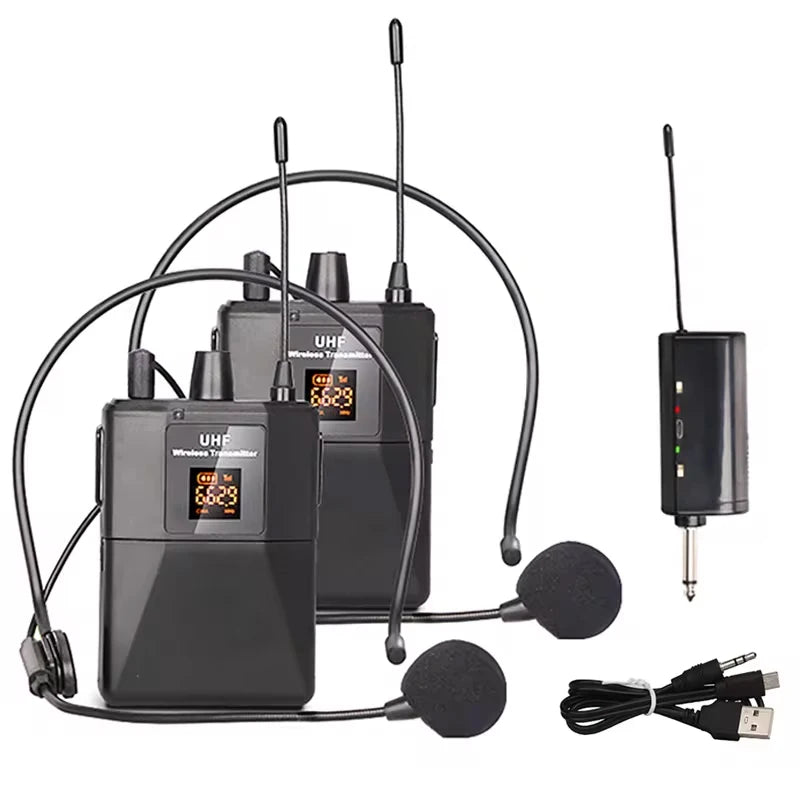 Wireless Lavalier Mic With Transmitter &ndash; LED Display