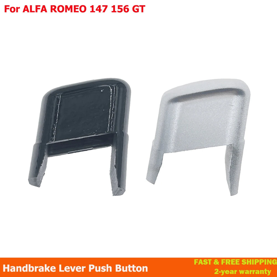 Interruptor de freno de mano con acabado en cromo satinado para Alfa Romeo 147 156 GT