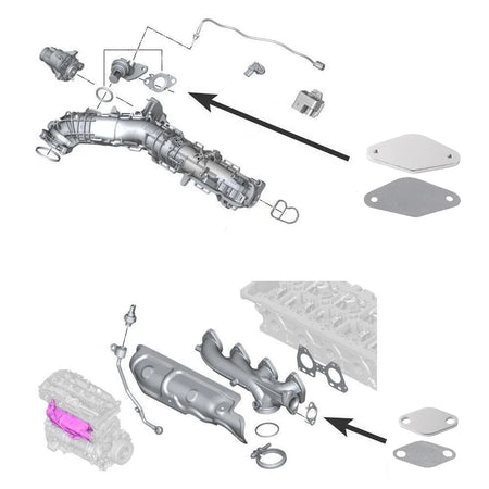Valve Gasket Repair Kit Stainless Steel For BMW B47 F20 by InterCyprus Trading Ltd