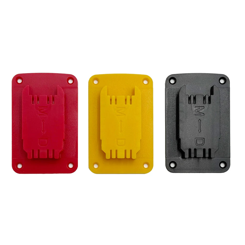 Suporte de Ferramentas de Montagem na Parede de 5 Peças Para Baterias Dewalt e Milwaukee 20V
