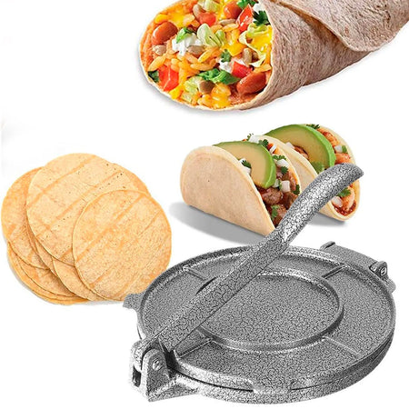 6.5in Tortilla Press Maker Aluminium Alloy &ndash; Durable Build