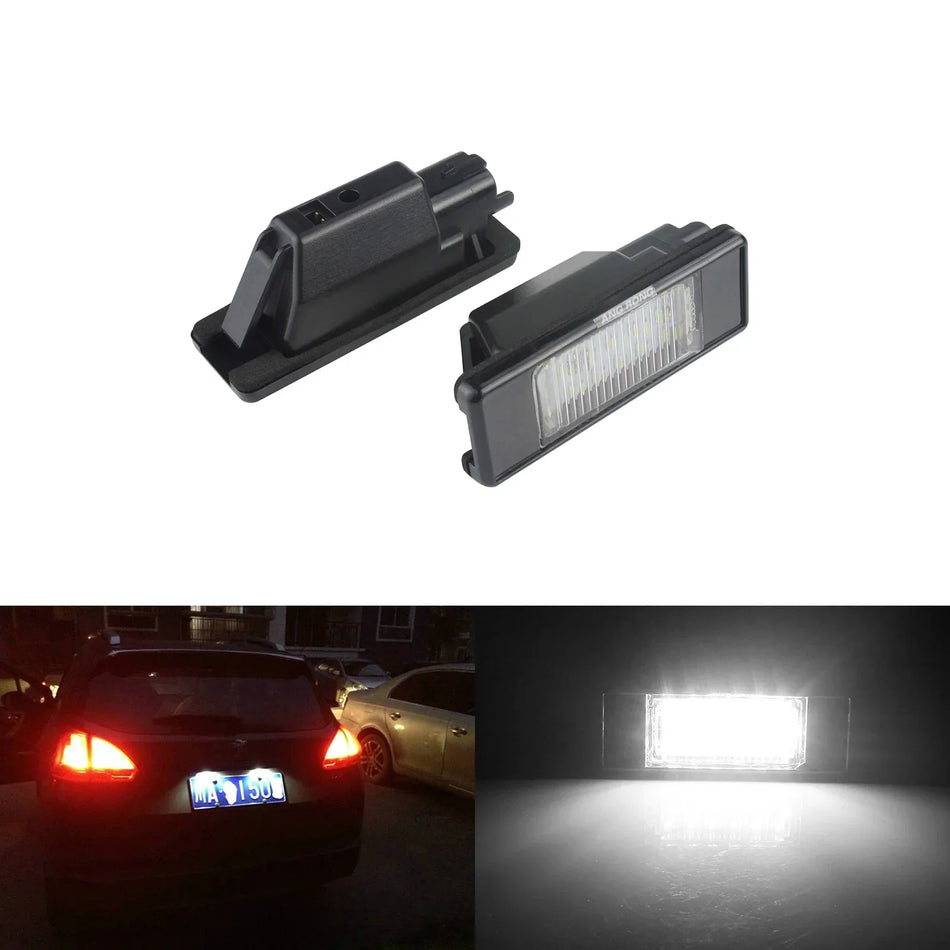Citron Berlingo Nummernschildbeleuchtung 2x LED Canbus