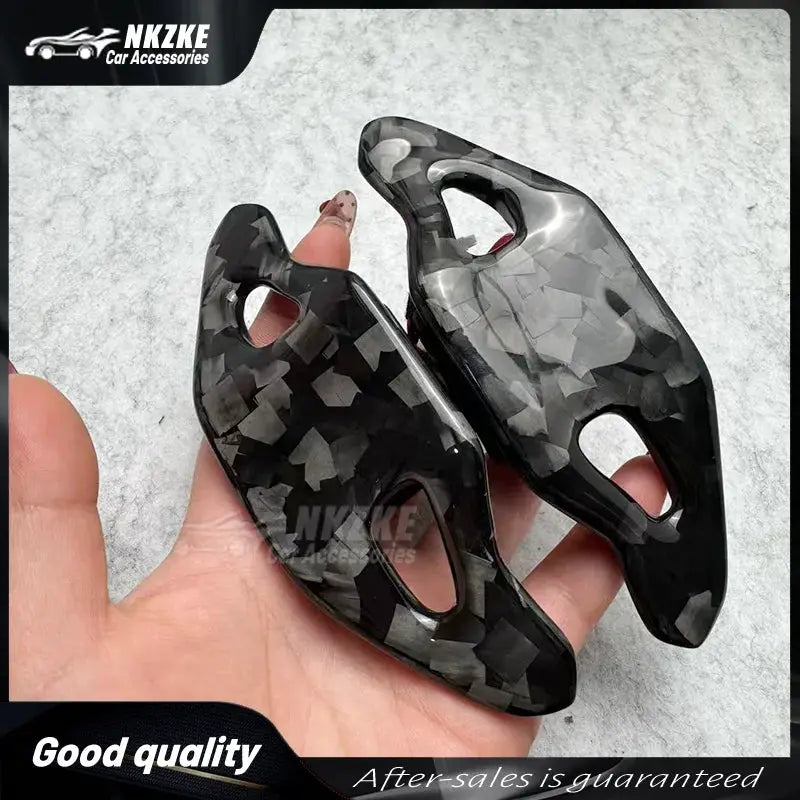 Forged carbon fiber large foil shift paddles suitable for Audi A4 B9 Q5L Q3L C8 C7 PA Lamborghini shift pad by InterCyprus Trading Ltd