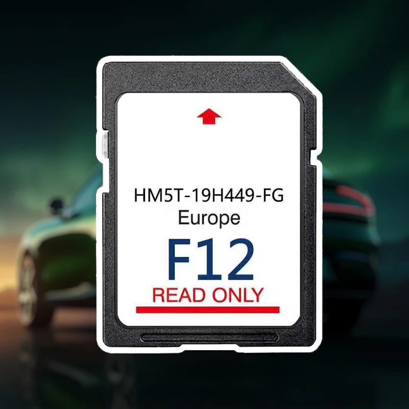 Newest 2024 EU Map Version for Ford Focus &ndash; Full Europe Navigation System SD Card F12