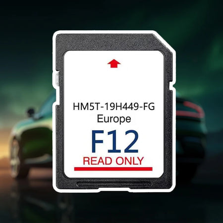 Newest 2024 EU Map Version for Ford Focus &ndash; Full Europe Navigation System SD Card F12