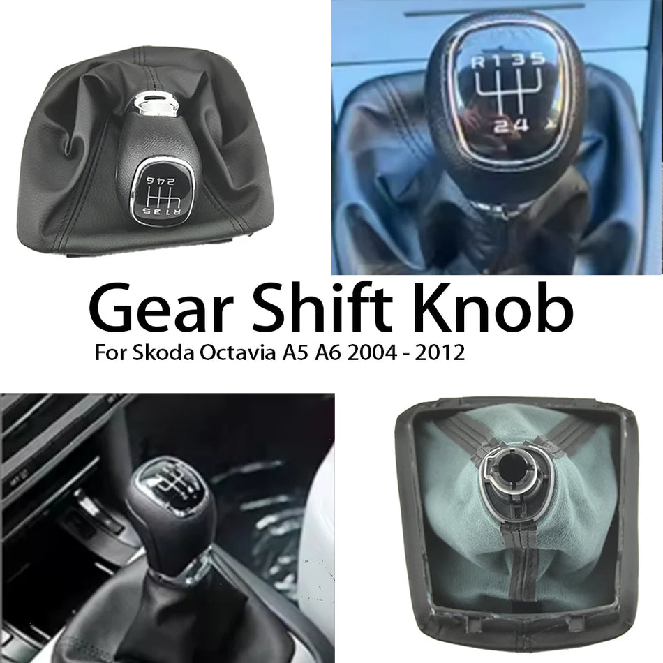 Handmatige Versnellingspookknop voor Skoda Octavia A5 A6 2004-2012