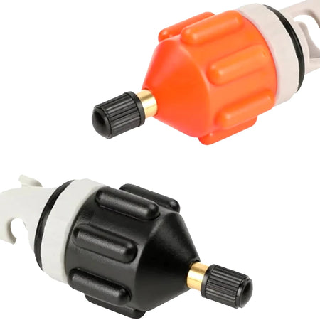 DIZETION Air Valve Adaptor Dustproof Wear-resistant Rowing Nylon Kayak Inflatable Pump Adapter for SUP Board Boat