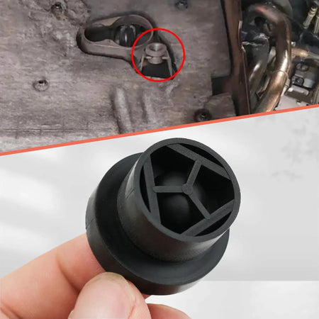 Front Engine Cover Grommet Mounting Rubber Buffer Stopper Pad For Jeep 2014 - 2021 Dodge Chrysler Ram Alfa Romeo 068238086AA 4X by InterCyprus Trading Ltd