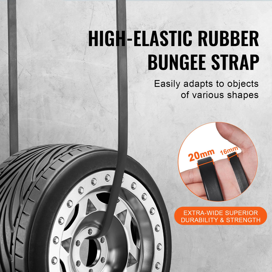 20 sztuk gumek bungee z hakami ze stali 15 21 36 cali