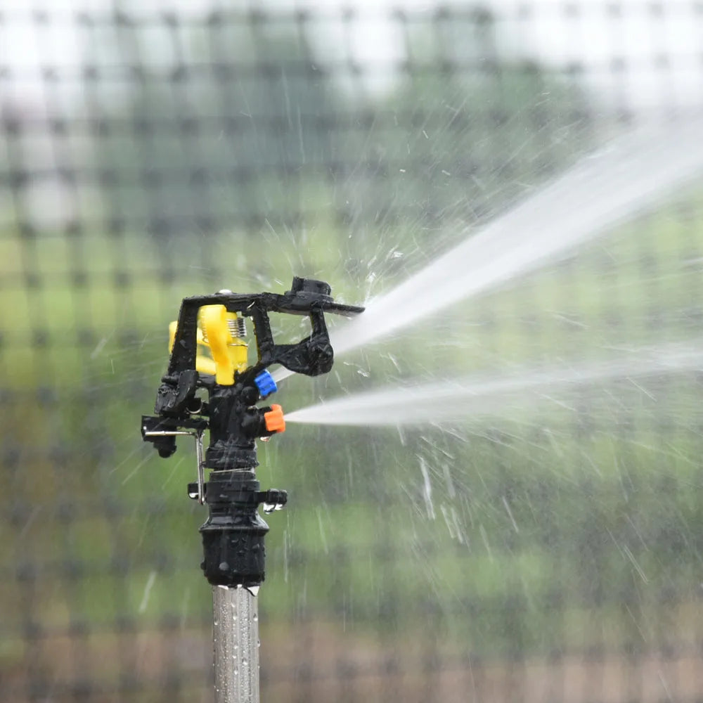 360 Degree Rotating Jet Sprinklers | Double Outlet Rocker Nozzles for Efficient Garden Irrigation