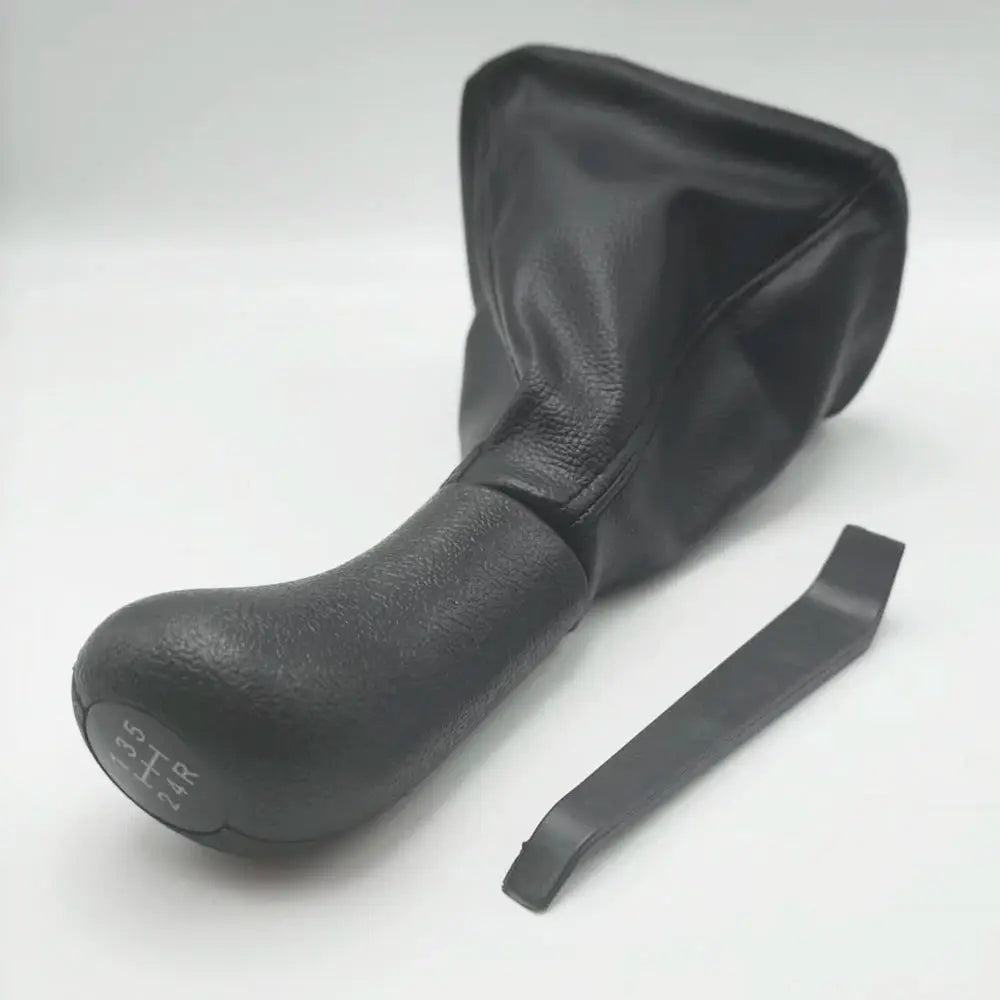 5-Speed Manual Gear Shift Knob With Leather Boot For Chery Celer Bonus J2 Fulwin2 by InterCyprus Trading Ltd