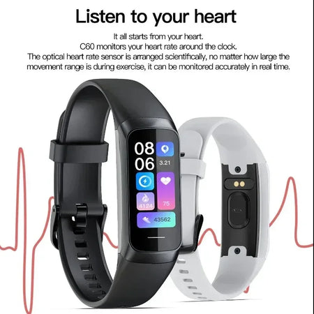 Amoled Color Screen Smart Watch &ndash; Heart Rate And SpO2