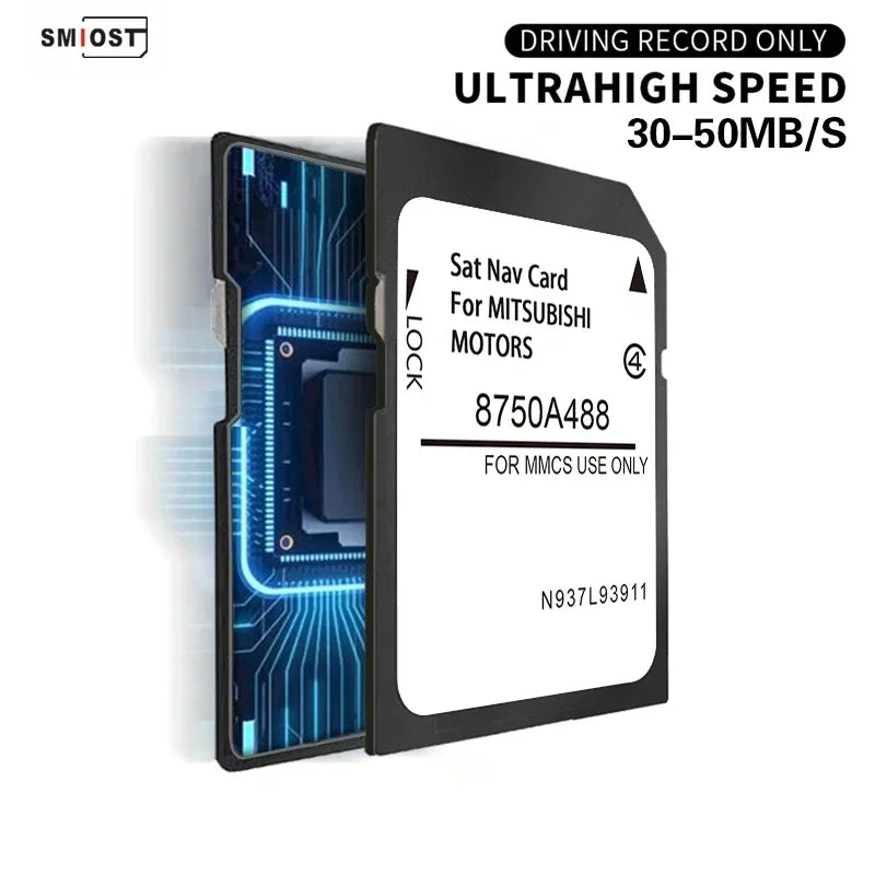 SMIOST Sat Nav SD Card Europe UK &ndash; Updated Europe Maps