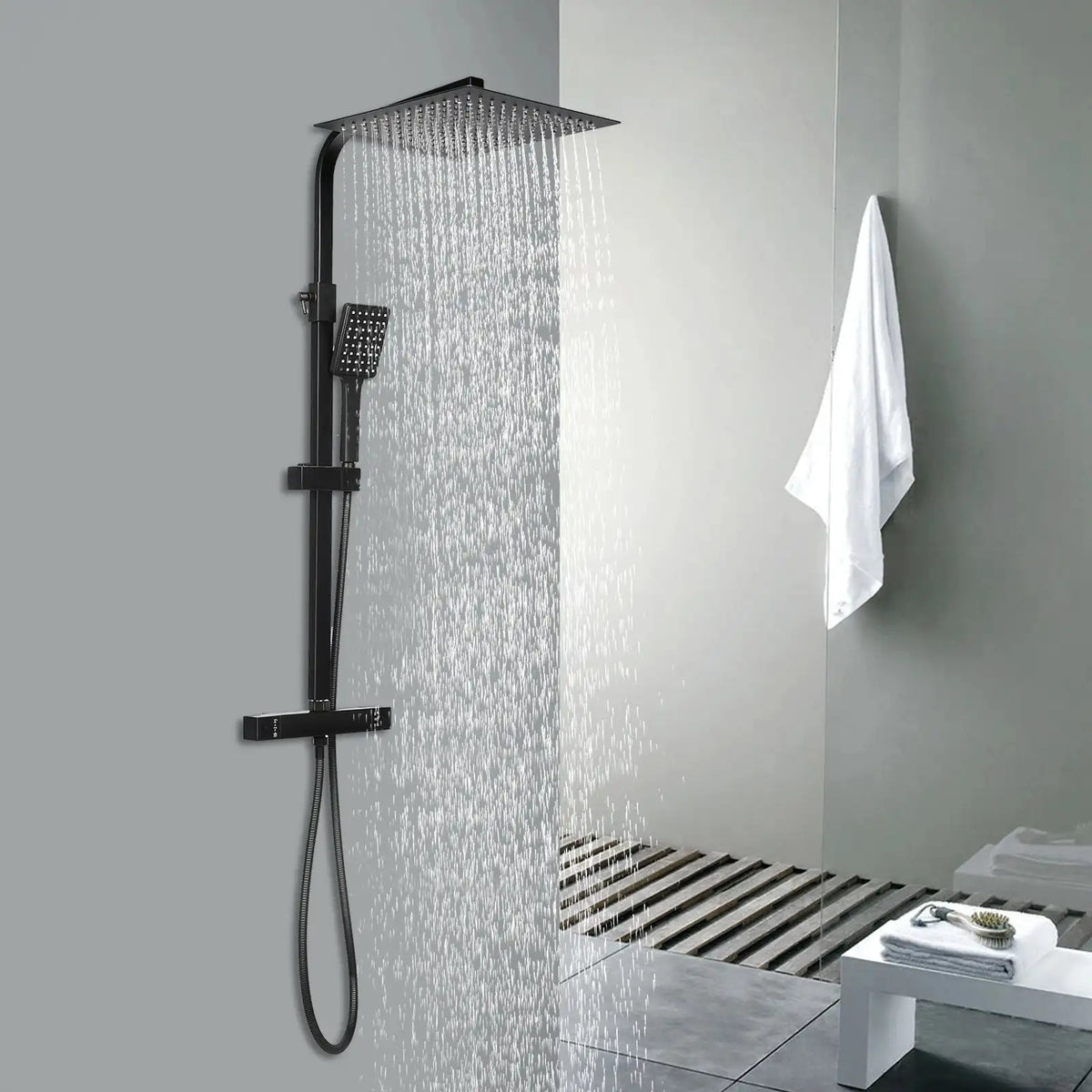 Thermostatic Shower Set &ndash; Precision Temperature Control