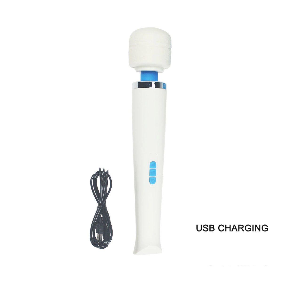 Portable Magic Wand Massager AV &ndash; USB Rechargeable Relief kacey4----10