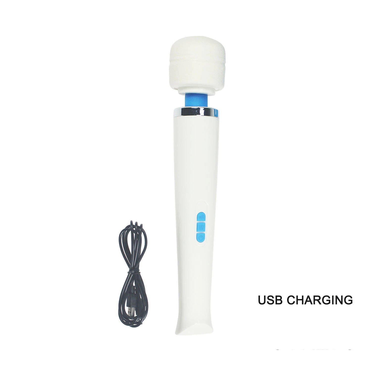 Portable Magic Wand Massager AV &ndash; USB Rechargeable Relief kacey4----10