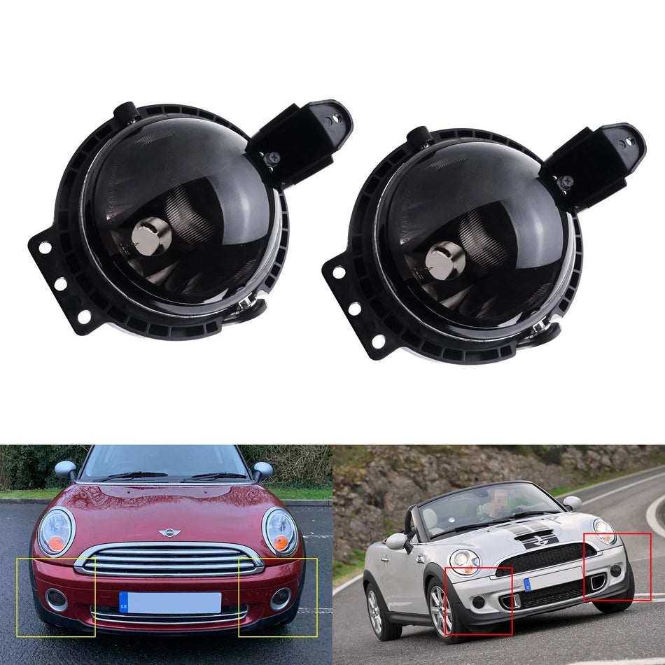 Súprava predných hmlových svetlometov s dymovým sklom pre Mini Cooper R56 R57 R55 R58 R59