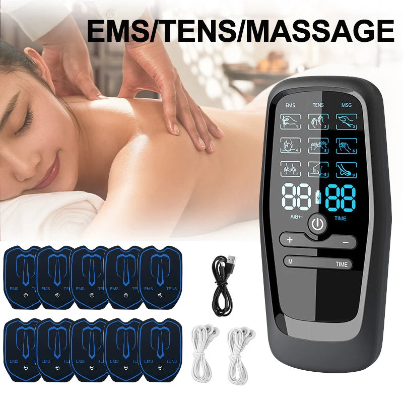 Hmeily M858 &ndash; EMS Muscle Stimulator Massage Therapy
