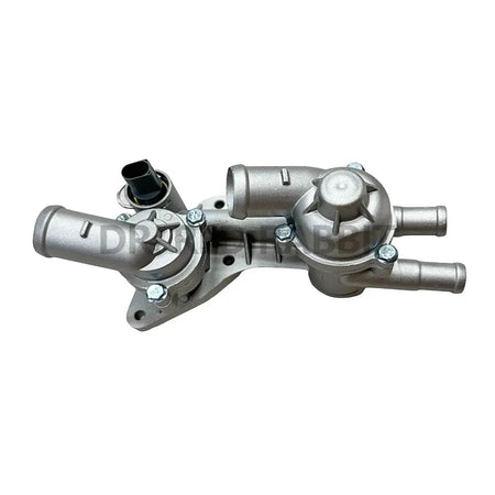 For 1pc Aluminum Engine Coolant Thermostat 03C121111AM 03C121111AG EA111 1.4T/1.6 EOS Golf Jetta Passat SciroccoTiguan A1 A3 Q3 by InterCyprus Trading Ltd