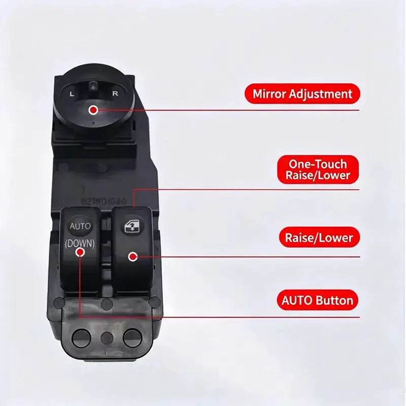 Electric Window Switch for JAC Refine Starex H1 93570-4A000 by InterCyprus Trading Ltd