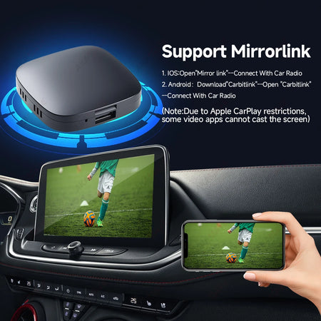 Android Smart 3in1 AI Box 2GB 32GB - Wireless CarPlay