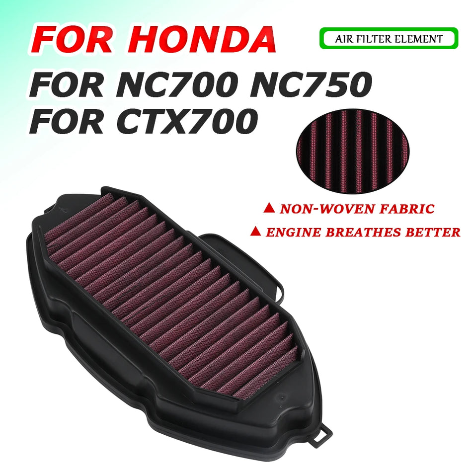 Honda NC700X NC750X Õhufilter, Kõrge vooluhulk mittekoonduv