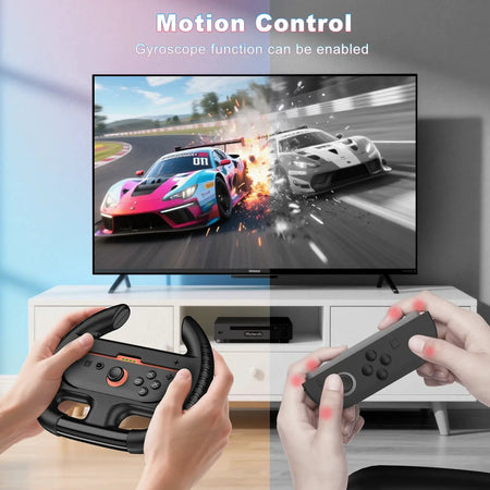 BEBONCOOL M400 NEW 2PCS Steering wheel FOR Switch 2 Controller Accessories for Switch 2 Handle Grips forswitch2 game accessories by InterCyprus Trading Ltd