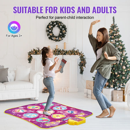 SucceBuy Kids Dance Mat &ndash; Three Modes Eight Levels Fun